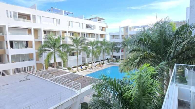 Affordable apartment for sale in a tropical paradise.